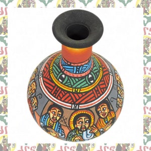 Ethiopian Tej Bottle Art (roots reggae dub rastafari africa ethiopia jamaica haile selassie i)