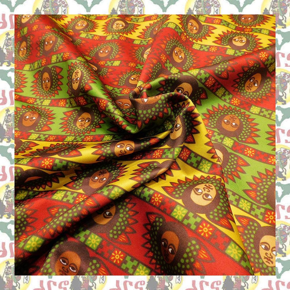 Ethiopian Angel [drs] Full Print Jacket (reggae Roots Dub Ethiopia
