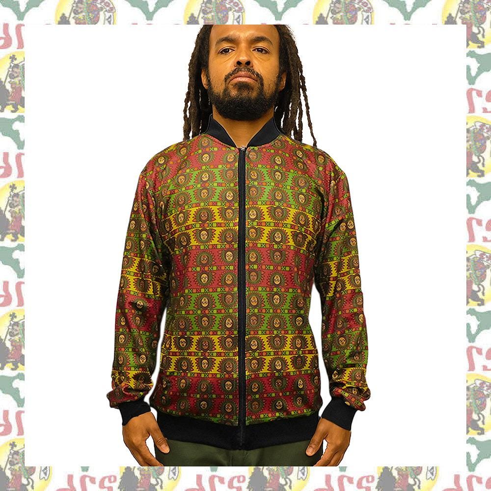 Ethiopian Angel [drs] Full Print Jacket (reggae Roots Dub Ethiopia
