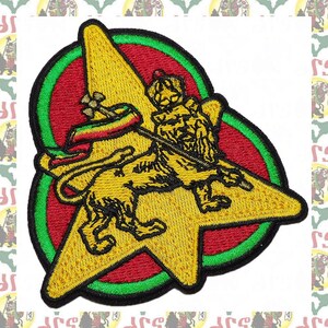 Patch écusson Thermocollant White Star Gasoline - Motif étoile Blanche Essence - À Coudre Ou à Coller Sur Vêtements, Sacs