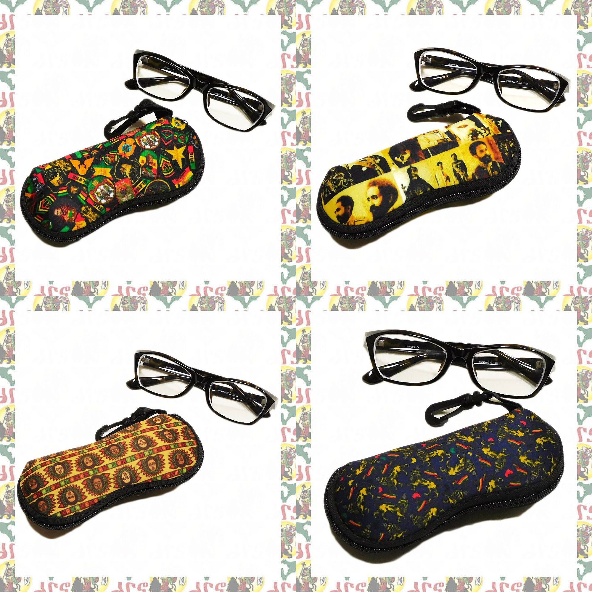 Brillenetui [drs] Brillenetui Haile Selassie I Reggae Rasatafari Lion ...