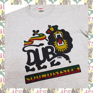 Lion DUB Judah [drs] 5.6oz T-Shirts Roots Reggae Dub Haile Selassie Africa Ethiopia Jamaica