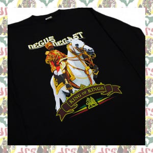 Haile Selassie I [drs] Long Sleeve T-Shirts 5.6oz  rastafari roots reggae dub jamaica ethiopia africa japan haile selassie i