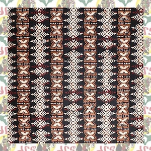 african fabric / 180cm/1.97yards / 100% Cotton / f32 / Ankara Fabric, Mudcltoth Print, Kente Print,