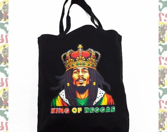 drs original tote bag a194 (Ethiopian Angel Roots Dub Reggae Jamaica Africa Ethiopia )