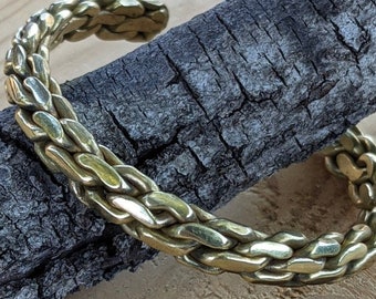Brass Wrap Bracelet