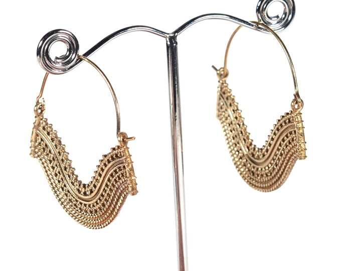 Boho earrings Silver or Gold/A Bohemian Statement Earrings/Timeless Elegance Earrings/Southwest Inspired/Fringe Earrings ER-140