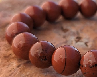 Red Jasper 8mm Semi-Precious Gemstones