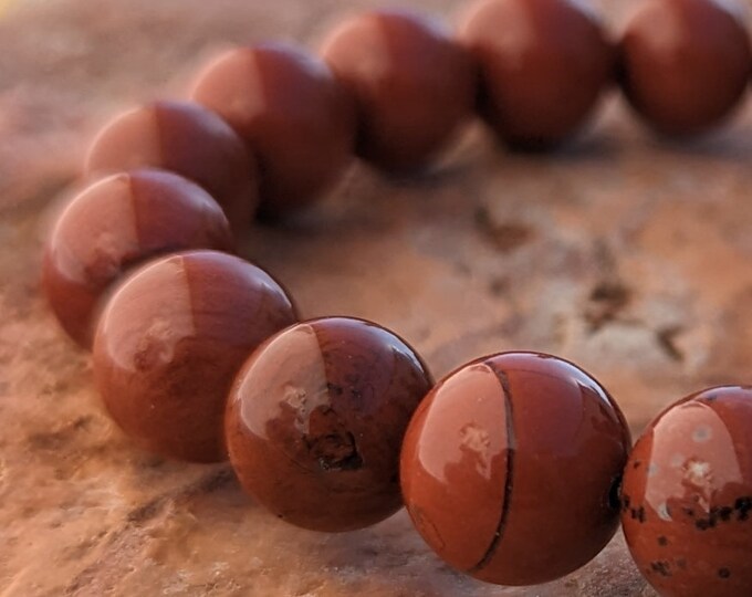 Red Jasper 8mm Semi-Precious Gemstones