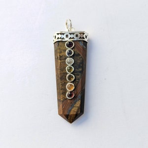 Chakra stone pendant or  necklace