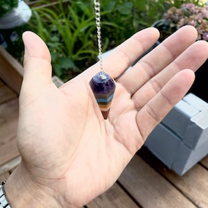 7 Chakra with Crystal pendulum