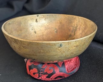 Singing Bowls cushion/ Handmade Tibetan Singing Bowl Cushion Handmade Round Cushion Rings for Sound Bowl/ silk Singing Bowl Cushion Pillow