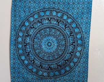 Bohemian Buddha Tapestry: 7 Chakra Meditation Wall Art