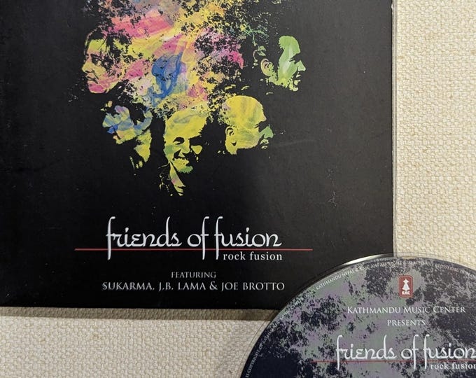 Friends of Fusion Rock Music CD: Nepali Fusion Songs, Meditation, Yoga