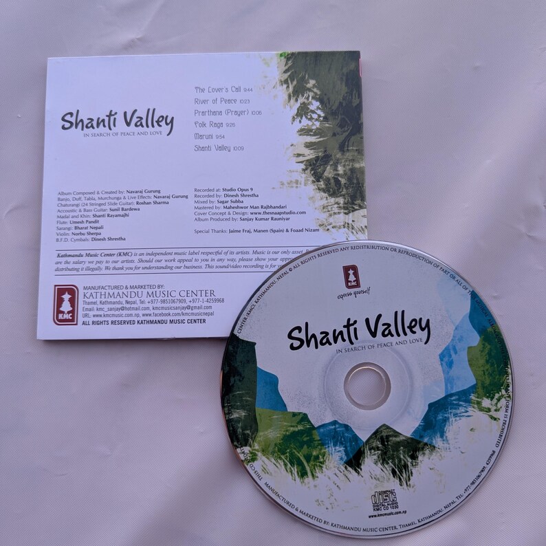 Kala Chakra Wheel of Life CD: Nepali Fusion Meditation Music (Approx. 60 min) bild 15