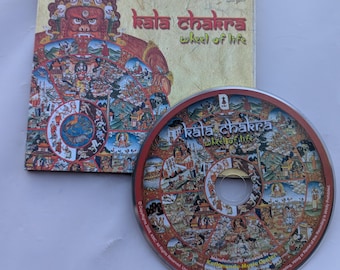 Kala Chakra Wheel of Life CD: Nepali Fusion Meditation Music (Approx. 60 min)