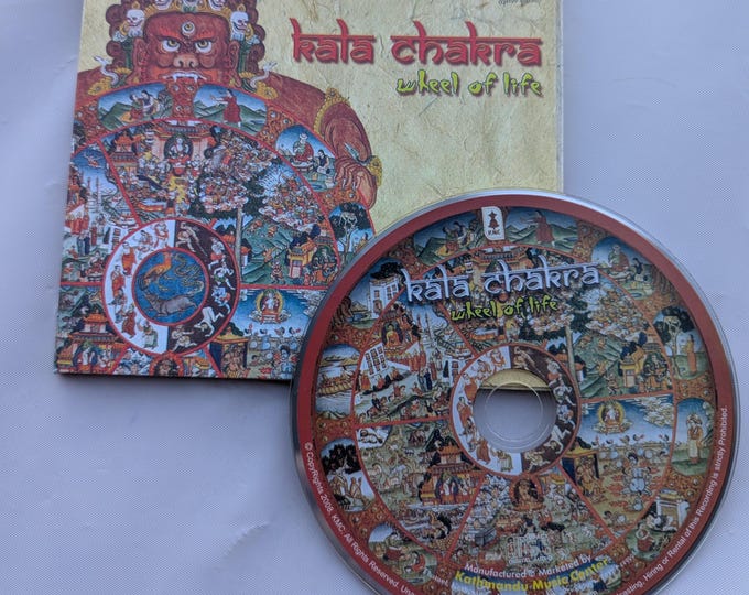 Kala Chakra Wheel of Life CD: Nepali Fusion Meditation Music (Approx. 60 min)