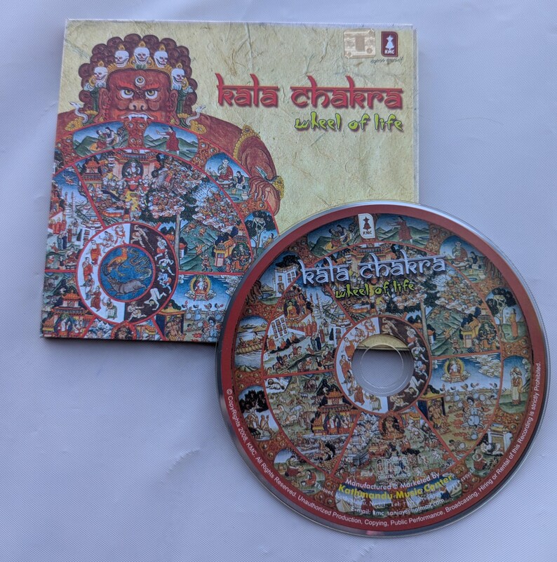Kala Chakra Wheel of Life CD: Nepali Fusion Meditation Music (Approx. 60 min) Kala Chakra wheel..