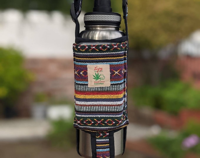 Water bottle holder and phone Pocket or small change Pocket. phone bag