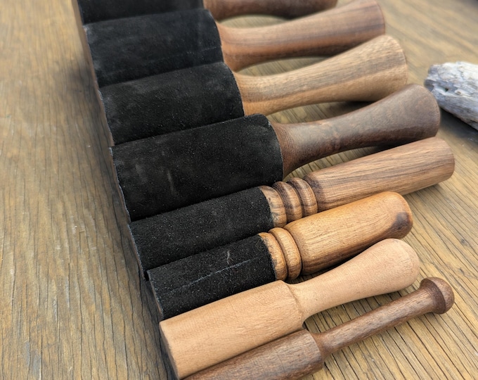 Tibetan singing bowl mallet, Chakra healing sound bowl stick, handcrafted