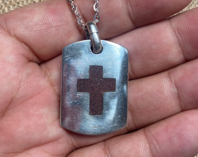 Silver Cross Pendant(T1103-003.3)