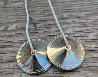 The smallest or Mini Tingsha, produces loud and clear sound