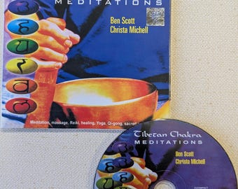 Tibetan Chakra Meditations CD: Singing Bowls, Dhyana, Buddhayana Music
