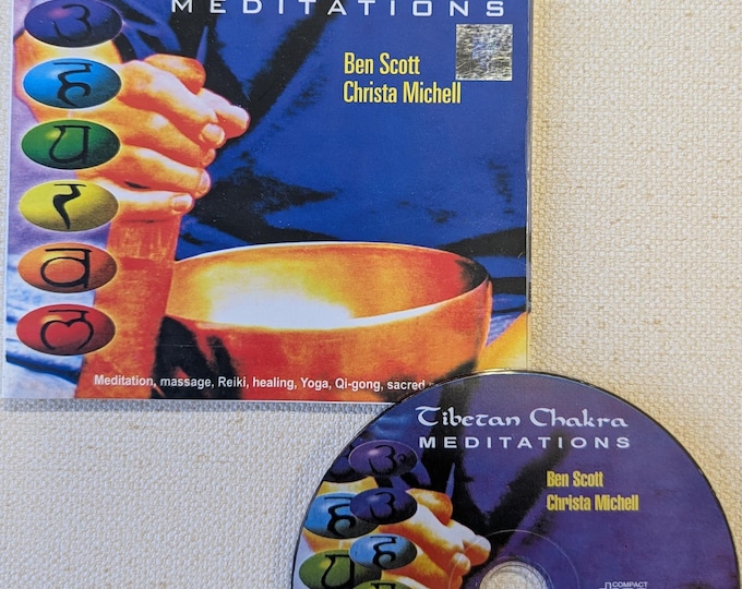 Tibetan Chakra Meditations CD: Singing Bowls, Dhyana, Buddhayana Music