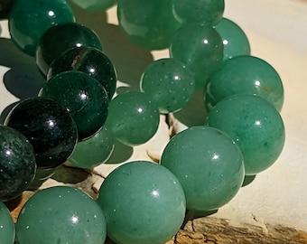 Beaded Chakra Bracelet: Rose Quartz, Howlite, Jade, Jasper