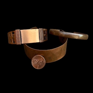 Rare and antique copper bracelet for men and women 100% Pure High Gauge Copper That Works Well for Joint Pain and Arthritis PE-106 A