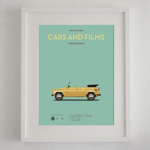 Cartel del coche de la película 50 Primeras Citas, Cars And Films. Poster película. Arte para amante de los coches. Decoración para el hogar