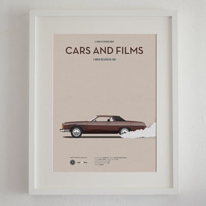Cartel del coche de la película Uncle Buck, Cars And Films. Poster películas. Arte para amantes de los coches. Decoración para el hogar