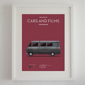 Cartel de la furgoneta de la película La vida de los otros, Cars And Films. Poster películas. Decoración para el hogar