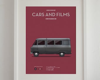 The Lives of the Others van movie poster, art print Cars And Films, Film Art for Car Lovers. Home decor. Wall Art print. Iconic Cars poster