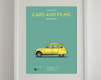 For your eyes only car poster, art print A3 Cars And Films, Film Art for Car Lovers. Home decor. Wall Art print. Iconic Cars poster