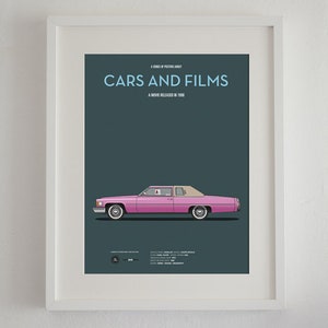 Cartel del coche de la película Goodfellas, Cars And Films. Poster películas. Arte para amantes de los coches. Decoración para el hogar
