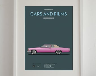 Goodfellas movie car poster, art print Cars And Films, Film Art for Car Lovers. Home decor. Wall Art print. Poster for car enthusiasts