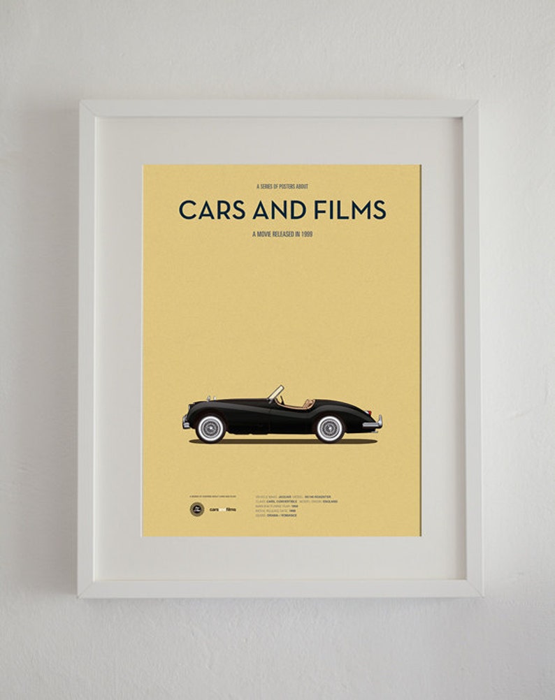 Cruel Intentions car poster art print A3 Cars And Films ...
