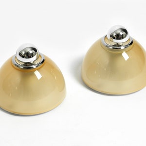 Pair of original ceiling or wall lamps by Ernesto Gismondi for Artemide model Tilos from 1993
