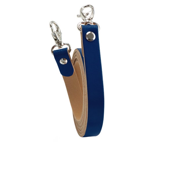 Strap Strap Marine leather with carabiners