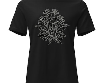 Flower Blossoms Women's Relaxed T-Shirt