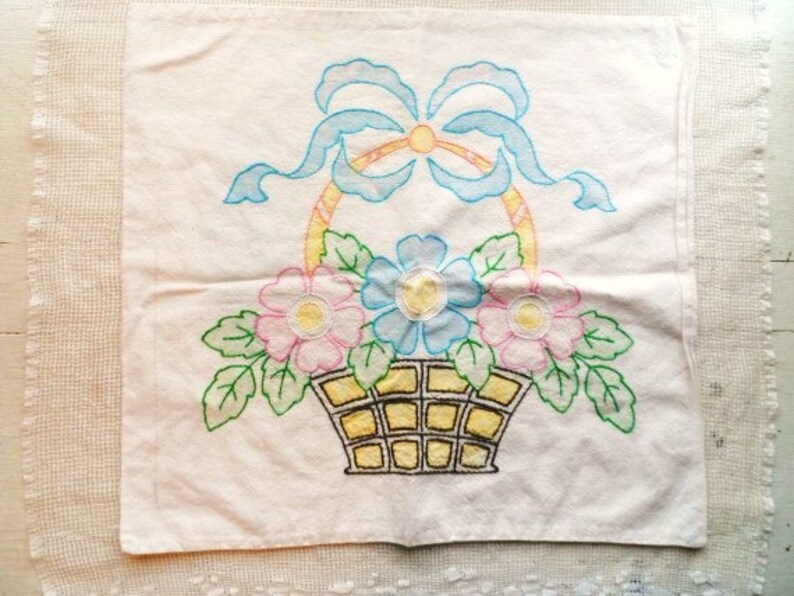 Handmade Pillow Cover Large Hand Stitched Pillow Case Pillow Etsy