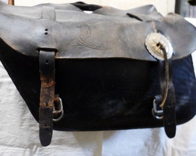 Old School Saddlebagssaddle Bagmotorcycle Panniersvintage Etsy