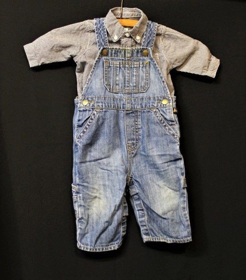 baby gap denim overalls