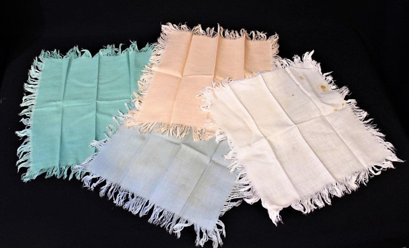 Pastel Cloth Table NapkinsSet of 4Sheer Etsy