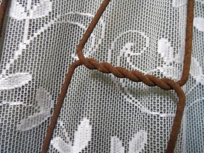 Wire RUG BEATER with Free Form Heart Primitive Rug Tool Etsy
