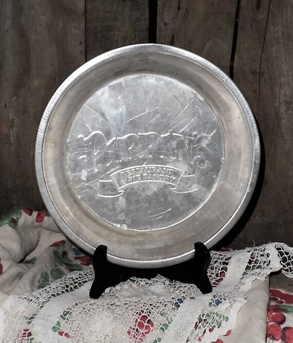Vintage Pippin S Restaurant Pie Pantry Aluminum Pie Etsy
