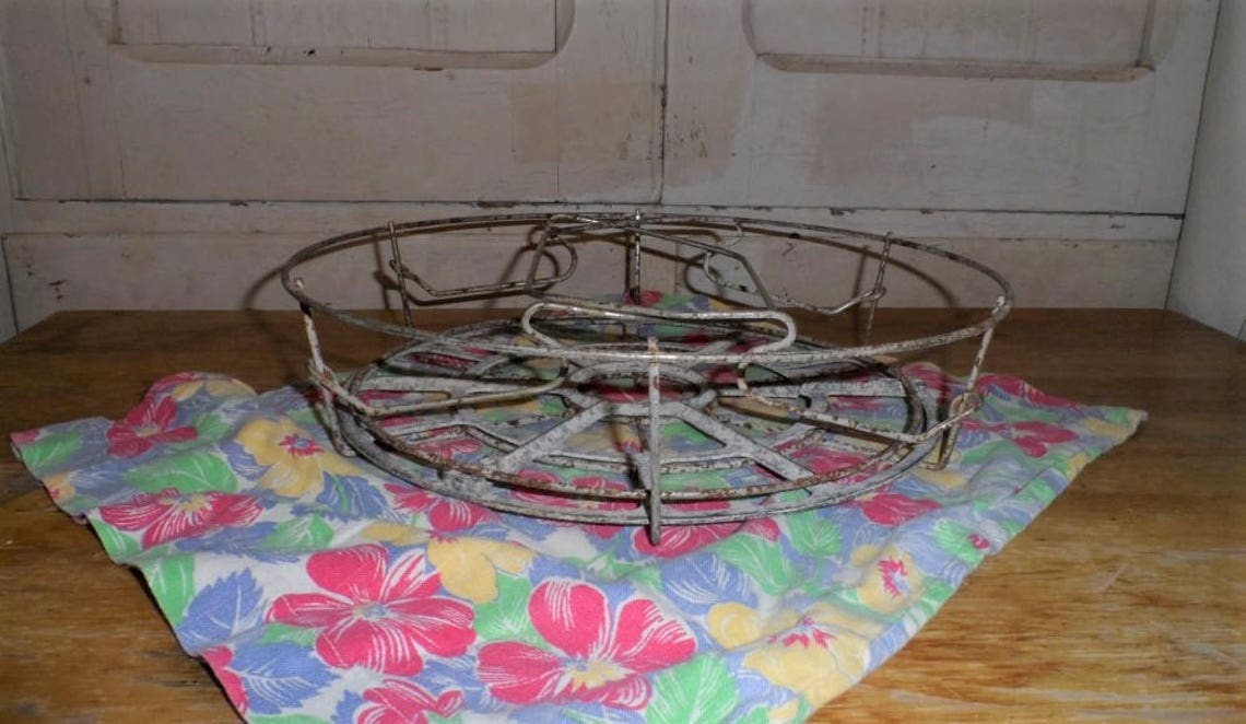 Vintage Wire Canning JAR LIFTER BASKETMetal Canner Etsy