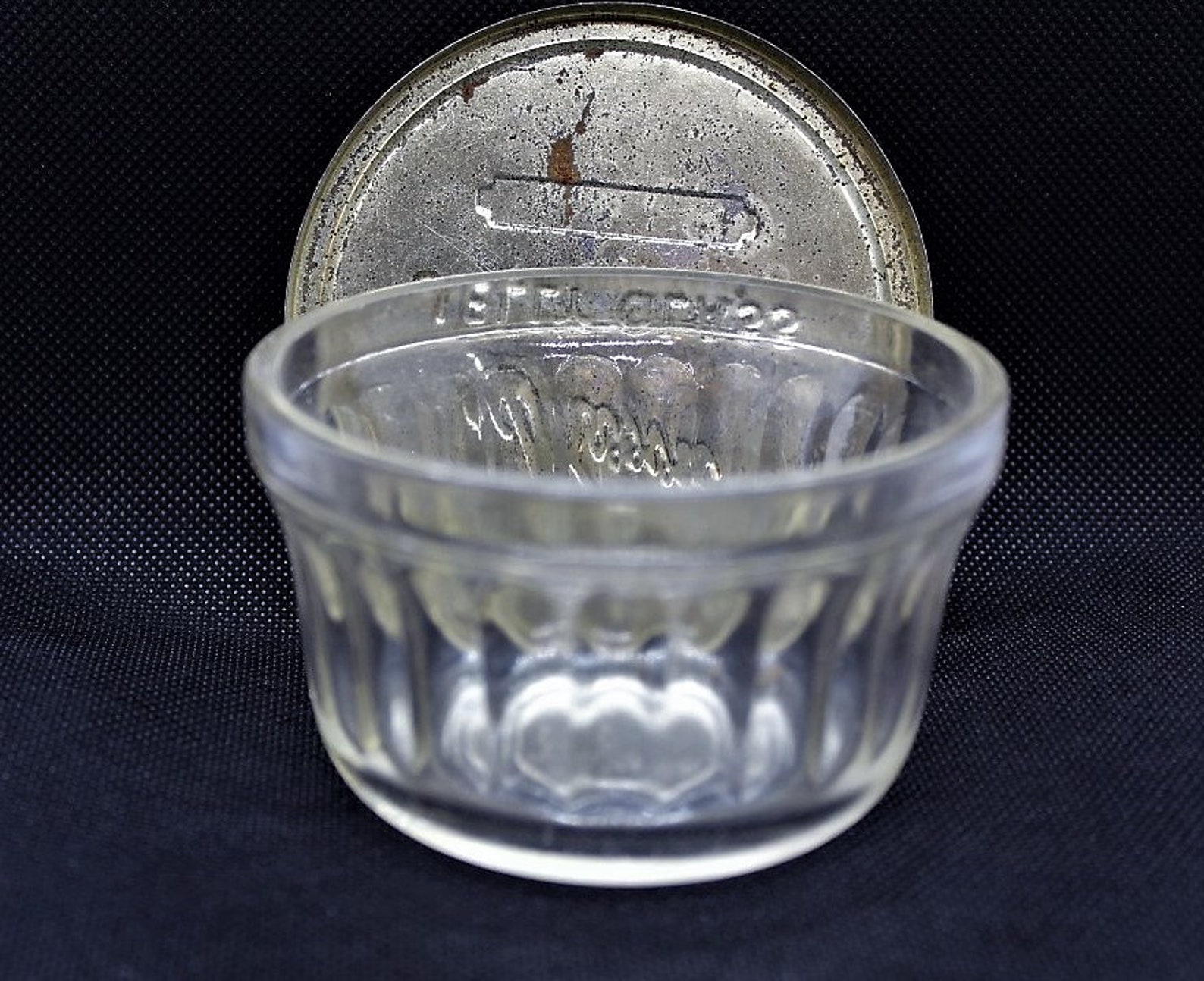 Vintage KERR 1/3 Pint Jelly Jarmetal Lidcanning Jartin Etsy