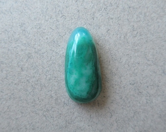 Chrysocolla and Malachite in Quartz Cabochon Arizona Small Pendant or Ring